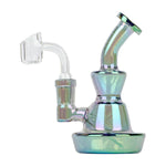 Load image into Gallery viewer, RED EYE TEK 5" TALL TERMINATOR FINISH CONCENTRATE RIG W/ QUARTZ BANGER