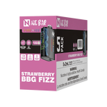 Load image into Gallery viewer, NICBAR FIRE' N ICE STRAWBERRY BBG FIZZ 60K DISPOSABLE VAPE