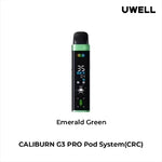 Load image into Gallery viewer, Caliburn G3 Pro Pod System Emerald Green