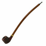 Load image into Gallery viewer, Curved Engraved Cherry Wood Pulsar Shire Pipes
