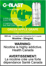 Load image into Gallery viewer, Green Apple Grape G-Blast Replacement Pods