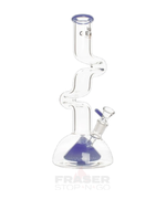 Load image into Gallery viewer, Gear Premium 12 inch Periwinkle 2 arm Zorro Bubble Base Water Pipe