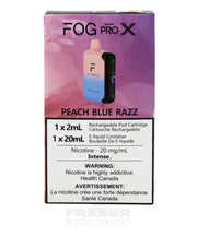 Peach Blue Razz Fog Formula Pro X 50K