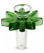 Load image into Gallery viewer, Red Eye Glass 14mm Big Leaf Pull Out Bowl