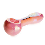 Load image into Gallery viewer, Pink Slyme Red Eye Glass 4.5inch Opaline Spoon Hand Pipe