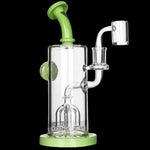 Load image into Gallery viewer, RED EYE GLASS - MOCHI DAB RIG (9"IN)
