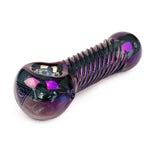 Load image into Gallery viewer, Blue Red Eye Tek 4.5inch Twister Hand Pipe Blue