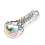 Load image into Gallery viewer, Rainbow Red Eye Tek 4 Twister Hand Pipe