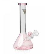 Load image into Gallery viewer, Red Eye Tek 8inch Tall Pink Midge Mini Beaker Tube