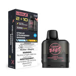 Load image into Gallery viewer, Str8 Up Strawberry Banana Flavour Beast Level X G2 32k Puff Pod