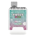 Load image into Gallery viewer, Pink BBG and Cool Mint of Twist Bar Disposable Vape