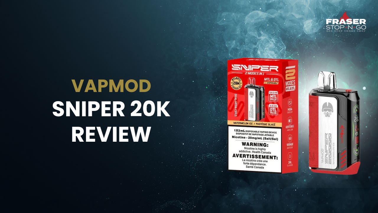 Sniper 20K Disposable Vape Review