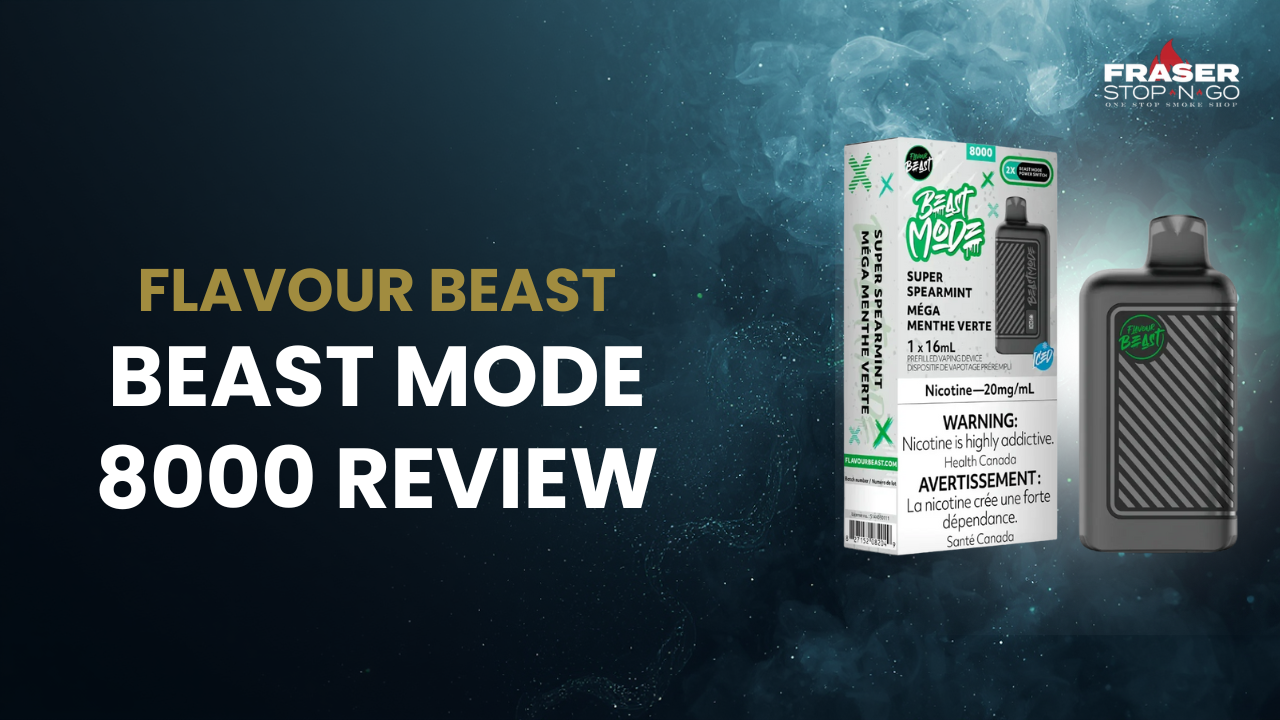 Flavour Beast Beast Mode 8000 Puff Disposable Vape Review – FRASER STOP N GO
