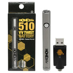 Load image into Gallery viewer, Silver 510 Twist Battery
