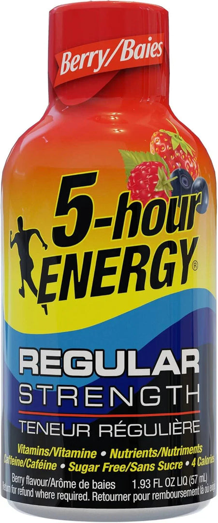 5 HOUR ENERGY BERRY REGULAR STRENGTH