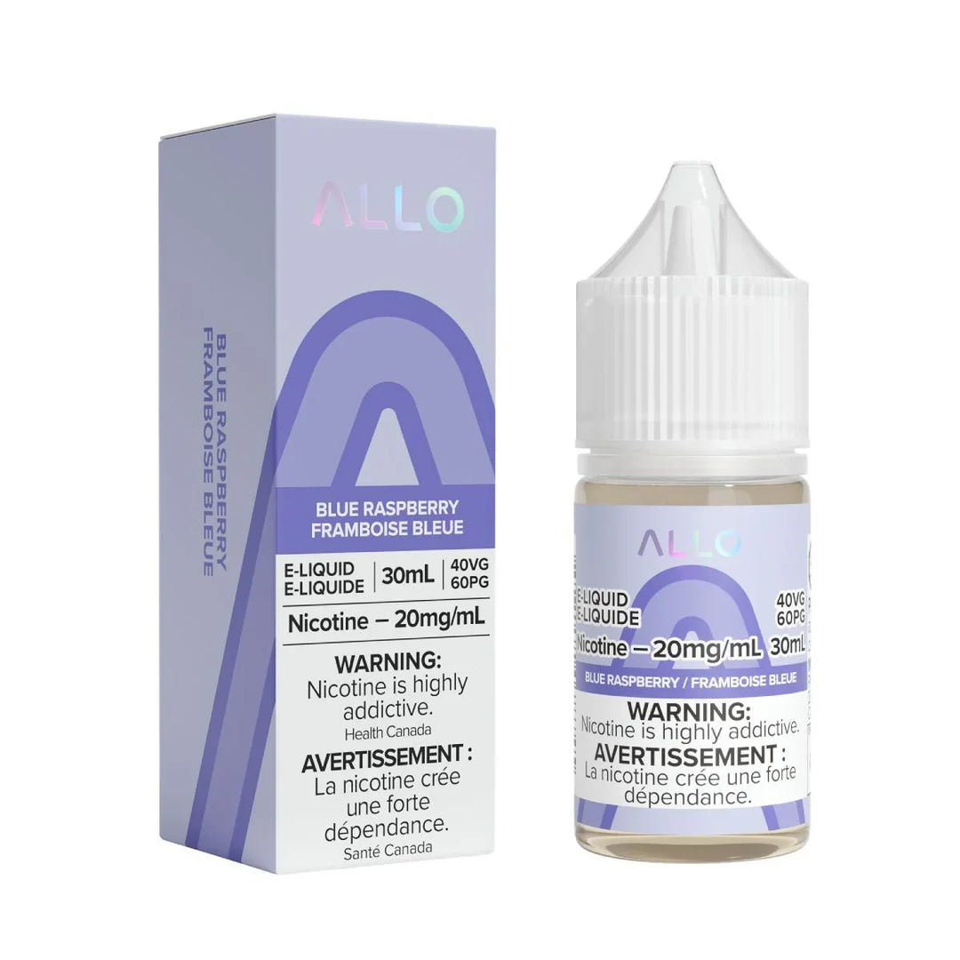 Blue raspberry allo vape juice
