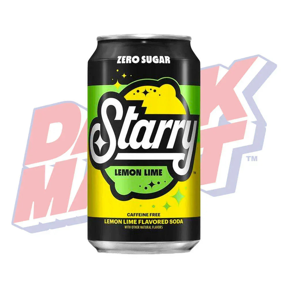 STARRY LEMON LIME SODA ZERO SUGAR