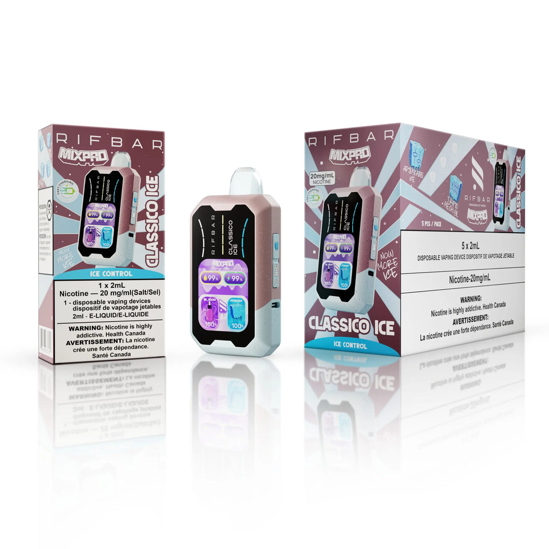 Classico Ice RifBar Mixpro Disposable Vape