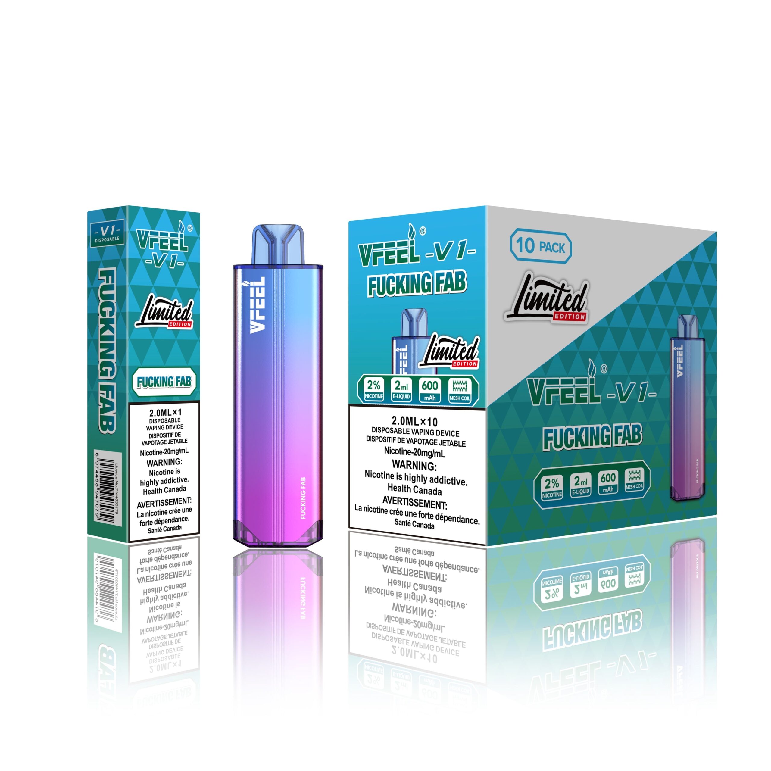 fucking fab vape flavor VFEEL V1 Disposable – FRASER STOP N GO Color:Frozen Aurora 5 Geek Bar Alternatives 2017