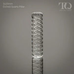 Load image into Gallery viewer, TRUQUARTZ - ETCHED QUARTZ PILLAR B-5X20MM