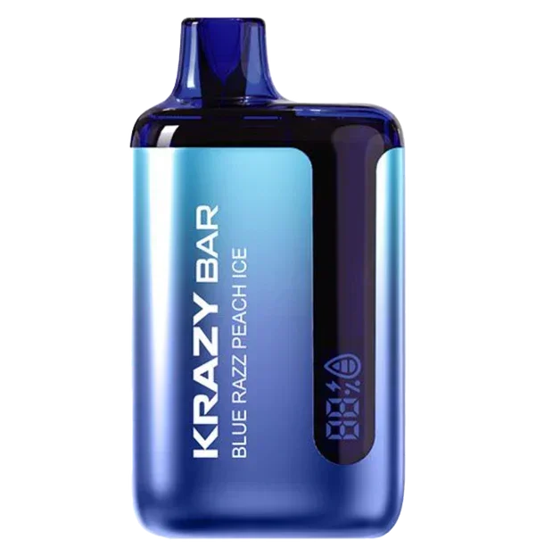 Blue Razz Peach Ice of Kbar 7500 puff Disposable Vape