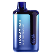 Blue Razz Peach Ice of Kbar 7500 puff Disposable Vape