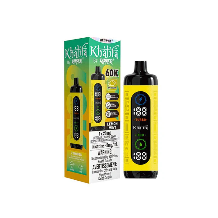 Khalifa Bar by Ripper 60k Puffs Disposable]