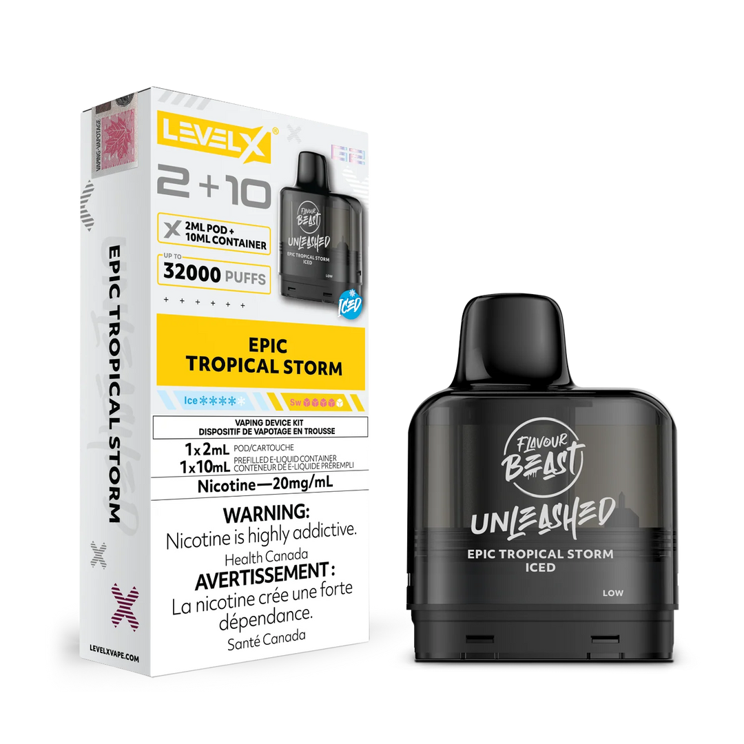 FLAVOUR BEAST LEVEL-X G2 POD (2ML+10ML) 32K 20MG