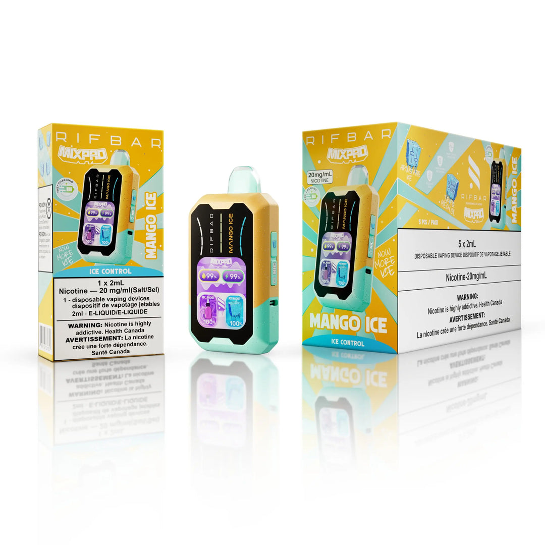 Mango Ice RifBar Mixpro Disposable Vape