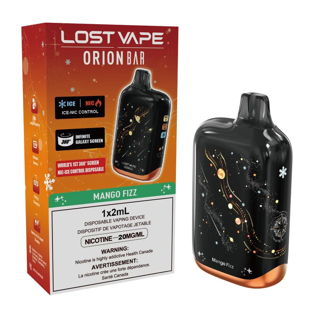 MANGO REFRESHER LOST VAPE GALAXY 50K PUFFS