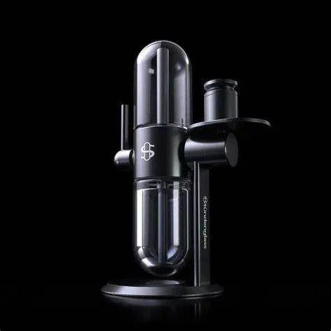 STUNDENGLASS - KOMPACT GRAVITY INFUSER (METAL) WITH 360 ROTATING GLASS