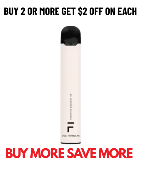 Pineapple Coconut Ice Fog Formula Offer