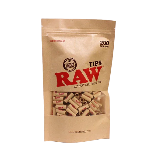 RAW PRE-ROLLED TIPS