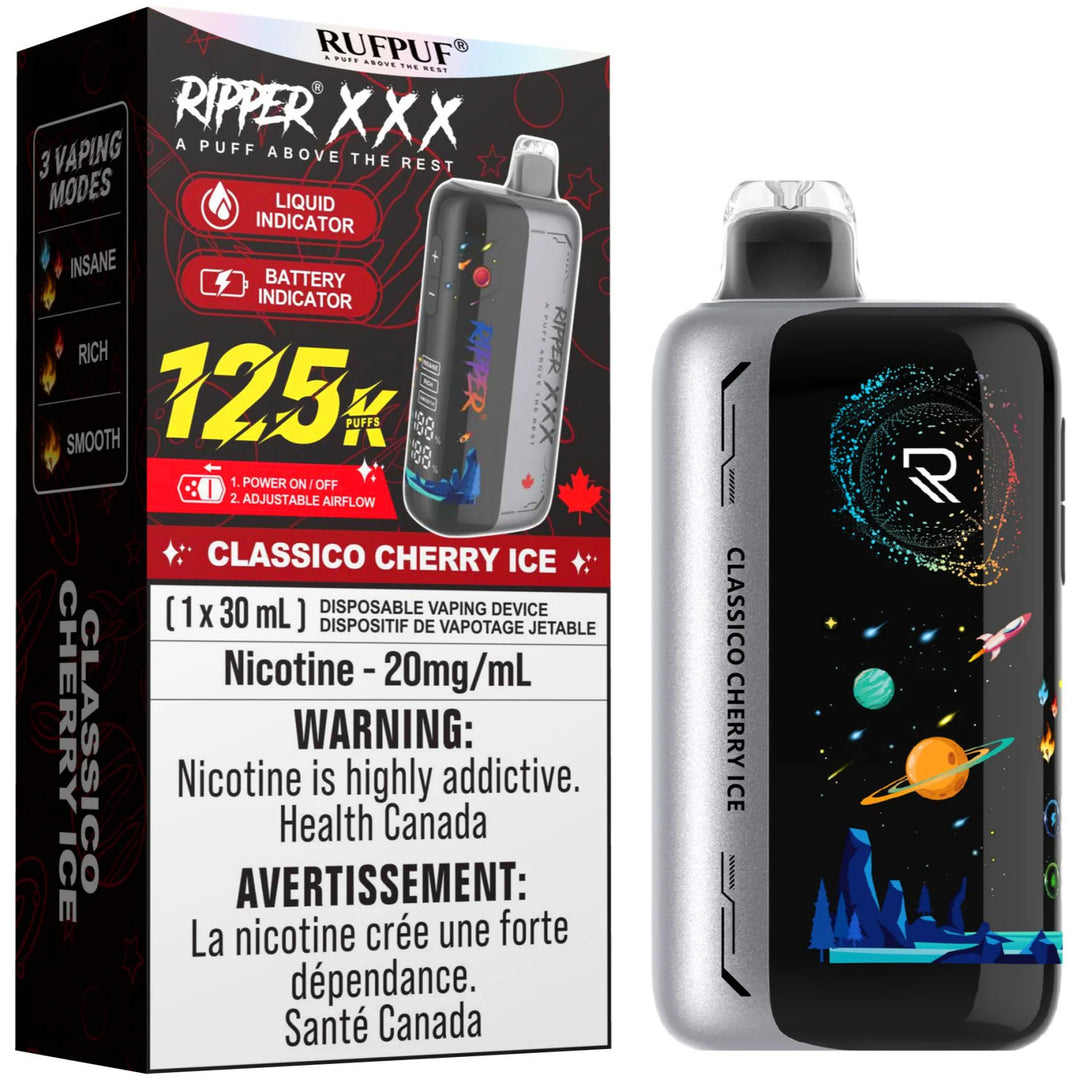 RIPPER XXX 125K PUFFS DISPOSABLE VAPE