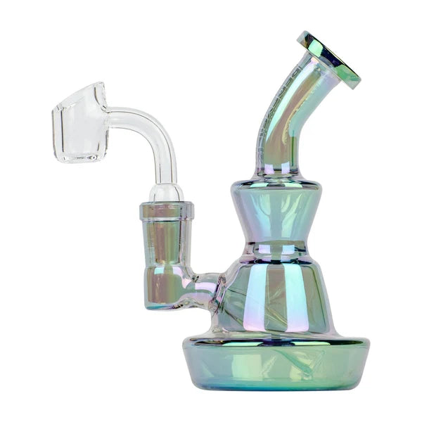 RED EYE TEK 5" TALL TERMINATOR FINISH CONCENTRATE RIG W/ QUARTZ BANGER