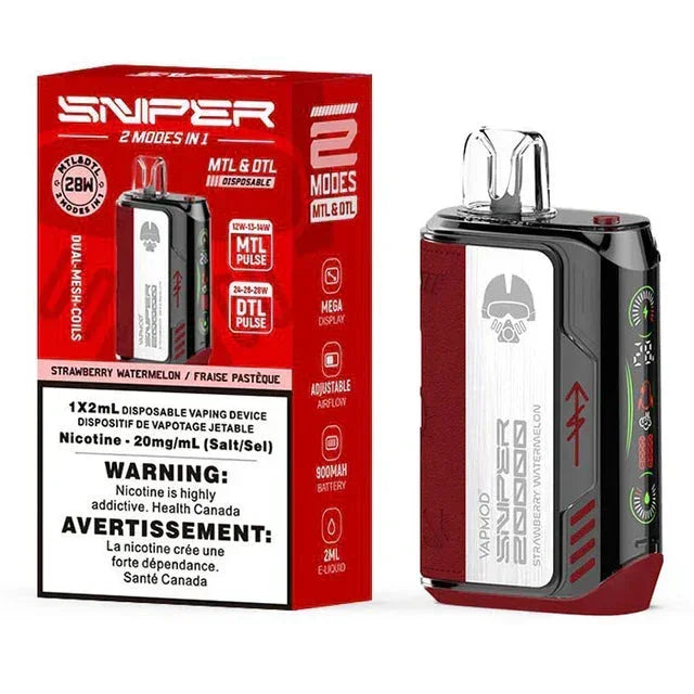 VAPMOD SNIPER 20000 Disposable Vape