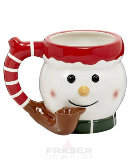 SNOWMAN MUG PIPE