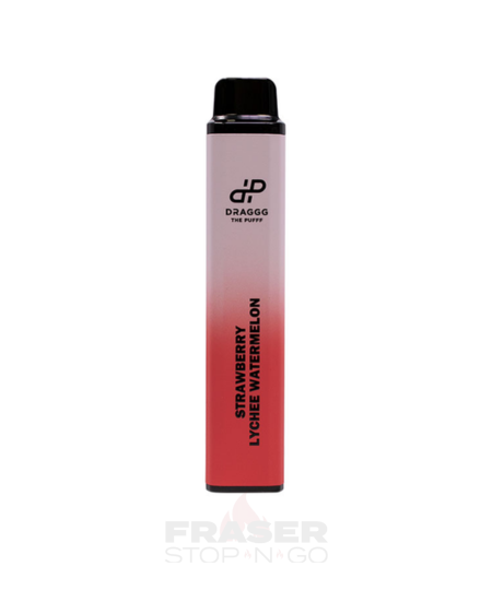 Strawberry Lychee Watermelon Draggg The Puff 4000 Disposable vape