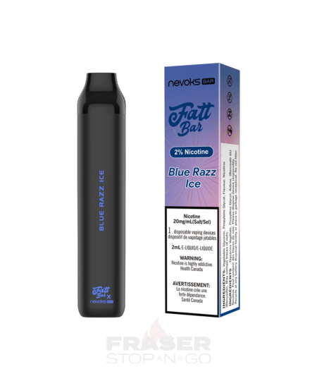 BLUE RAZZ ICE VEELAR FATT BAR