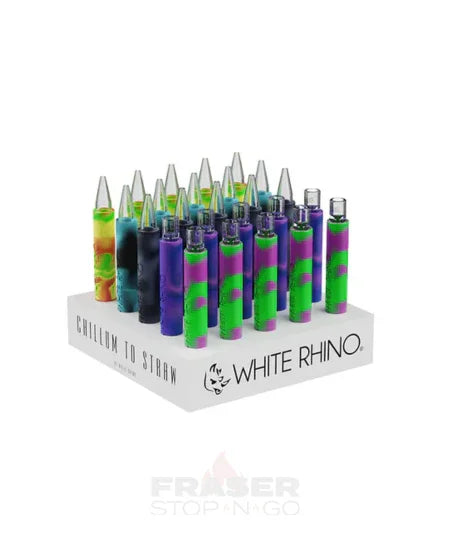 WHITE RHINO FLIP CHILLUM
