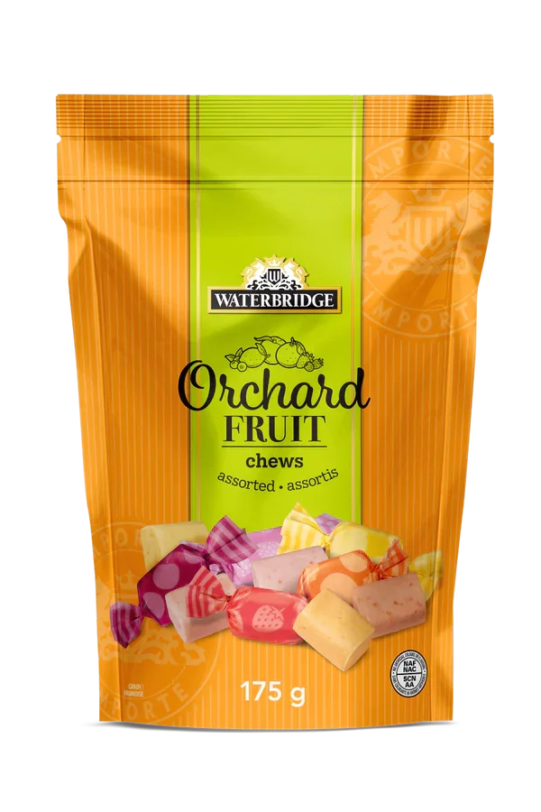 WATERBRIDGE ORCHARD FRUIT CHEWS ASSORTED
