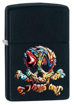 Load image into Gallery viewer, Skull Design Optimized Zippo Lighter
