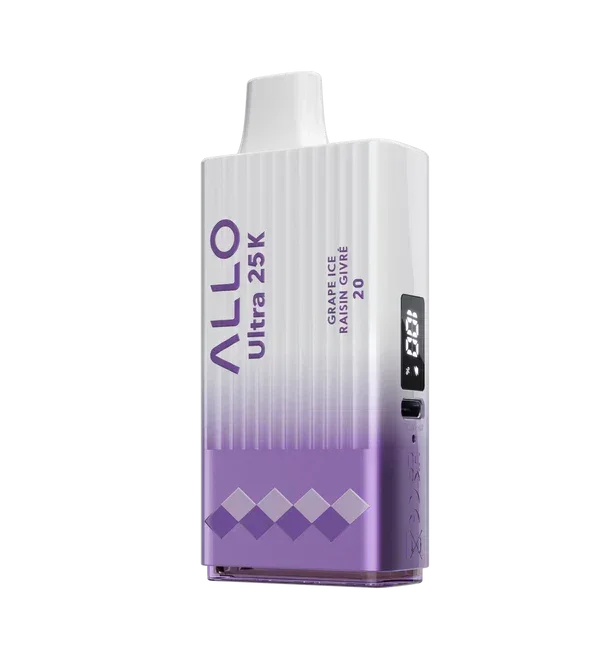 Grape Ice of Allo Ultra 25k