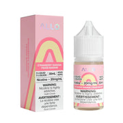 Strawberry banana flavoured allo juice