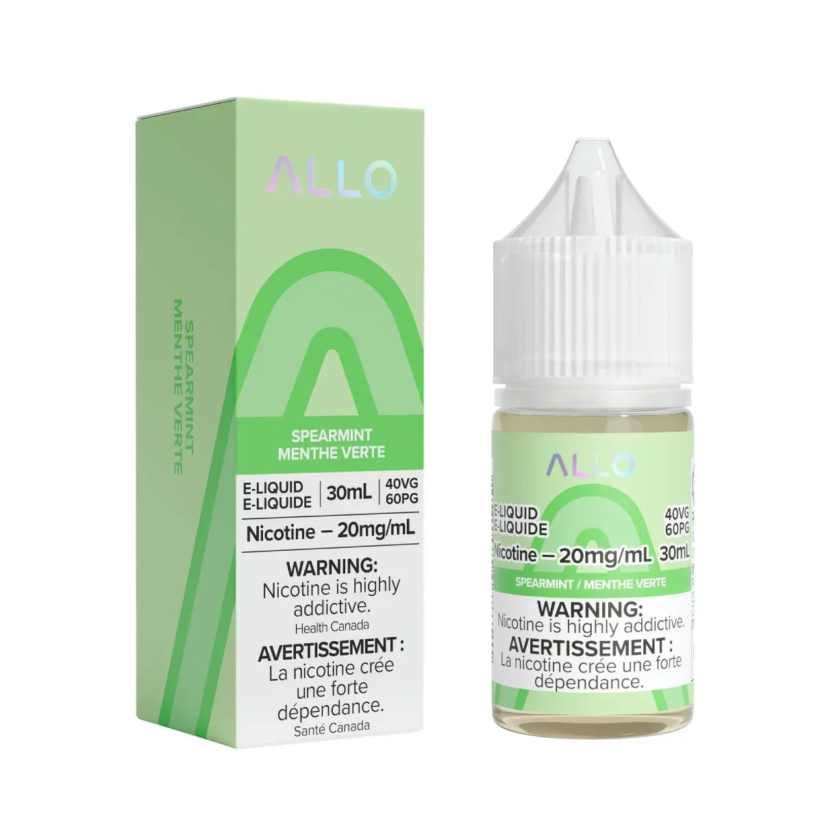 SPEARMINT ALLO VAPE JUICE – FRASER STOP N GO