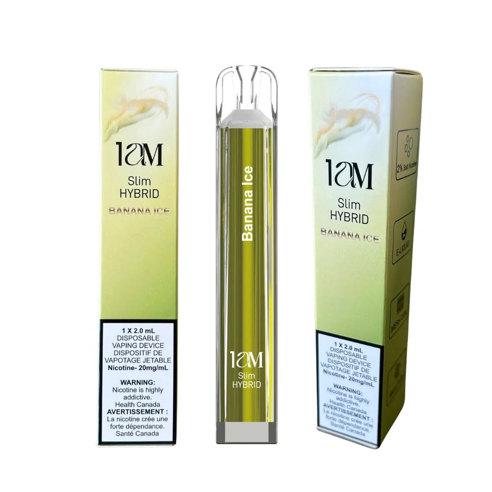 BANANA ICE 1AM SLIM HYBRID 2K PUFFS DISPOSABLE VAPE