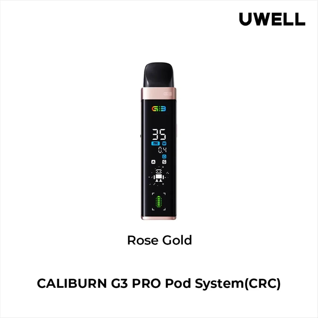 Uwell Caliburn G3 Pro 35W Pod Kit FRASER STOP N GO Uwell Caliburn G3 Pro 35W Pod Kit FRASER STOP N GO
