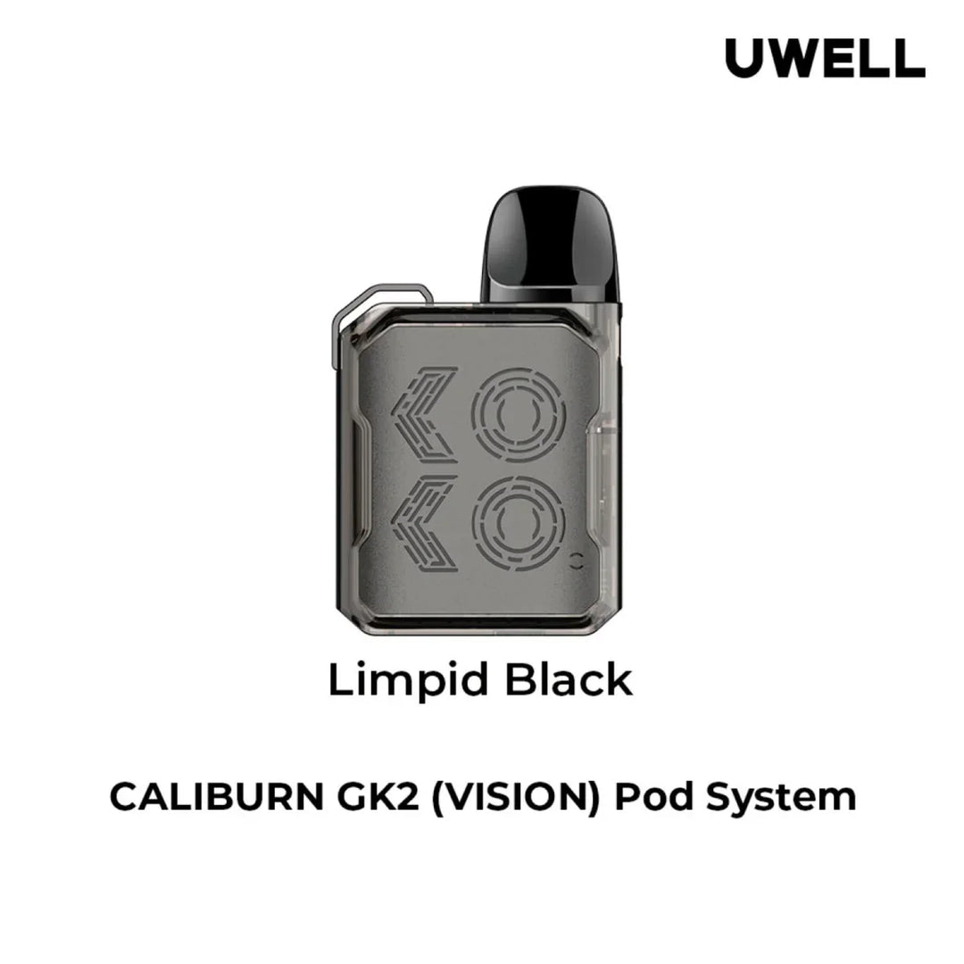 Caliburn GK2 Vision Koko Pod Kit Limpid Black