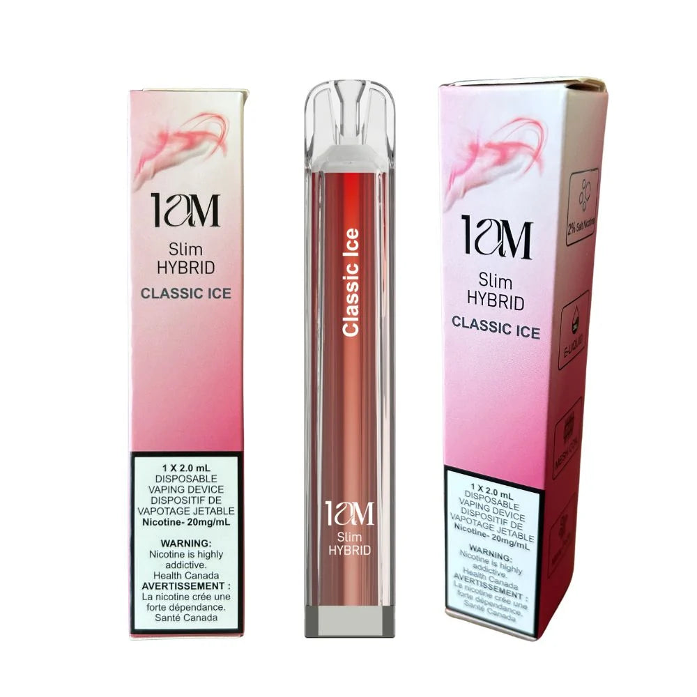 CLASSIC ICE 1AM SLIM HYBRID 2K PUFFS DISPOSABLE VAPE