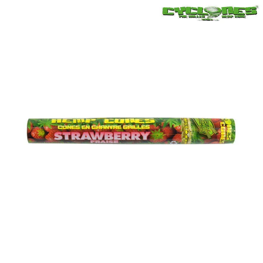 Cyclones Hemp Strawberry Cone